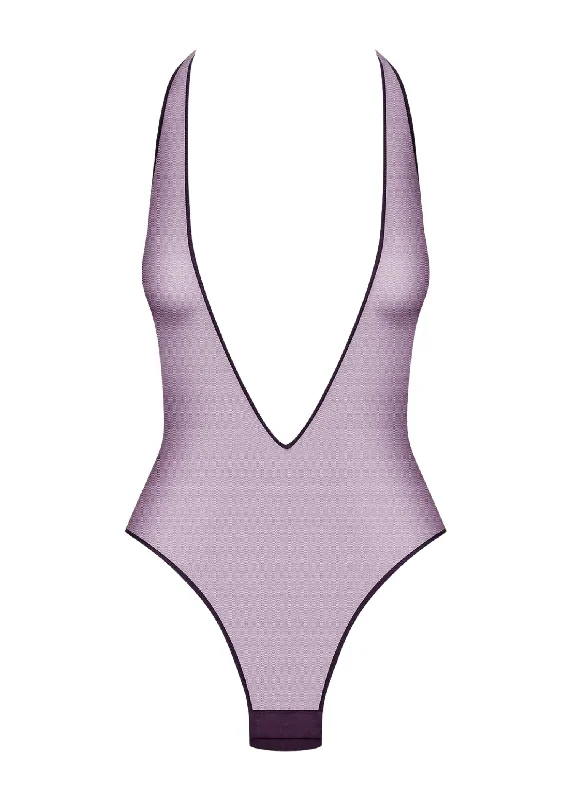 L'Amoureuse Thong Body (Purple)