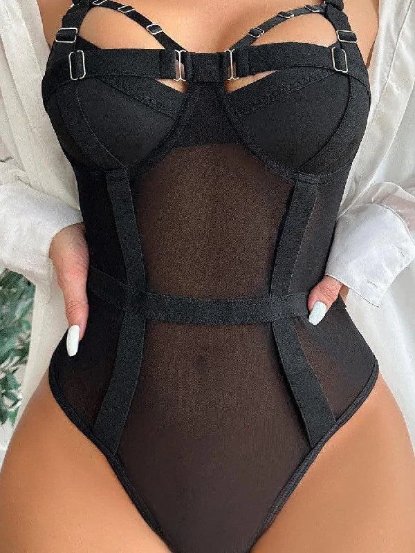 Nevaeh Bodysuit - Black