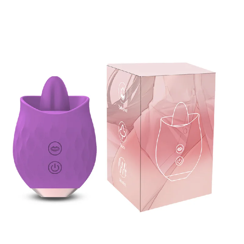 Lurevibe -Rose Toy Vibrator For Wome Clitoral Tongue Licking Vibrator