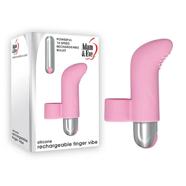 Adam & Eve Silicone Rechargeable Finger Vibe