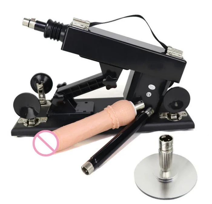 Cupid's Secrets (Set 4) New Sex machines for woman Automatic Female Masturbation Pumping Gun 3XLR sex machines for adults With Big Dildo sex machine