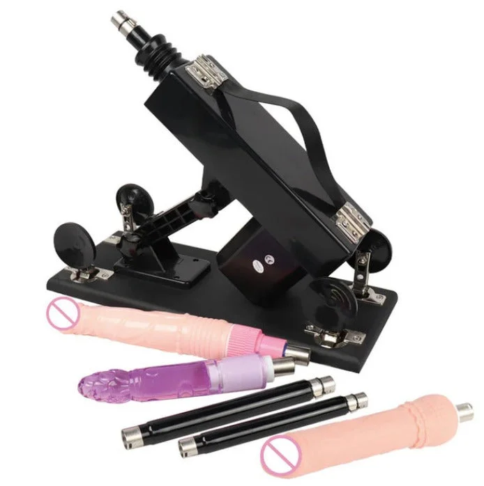 Cupid's Secrets (Set 1) New Sex machines for woman Automatic Female Masturbation Pumping Gun 3XLR sex machines for adults With Big Dildo sex Machine