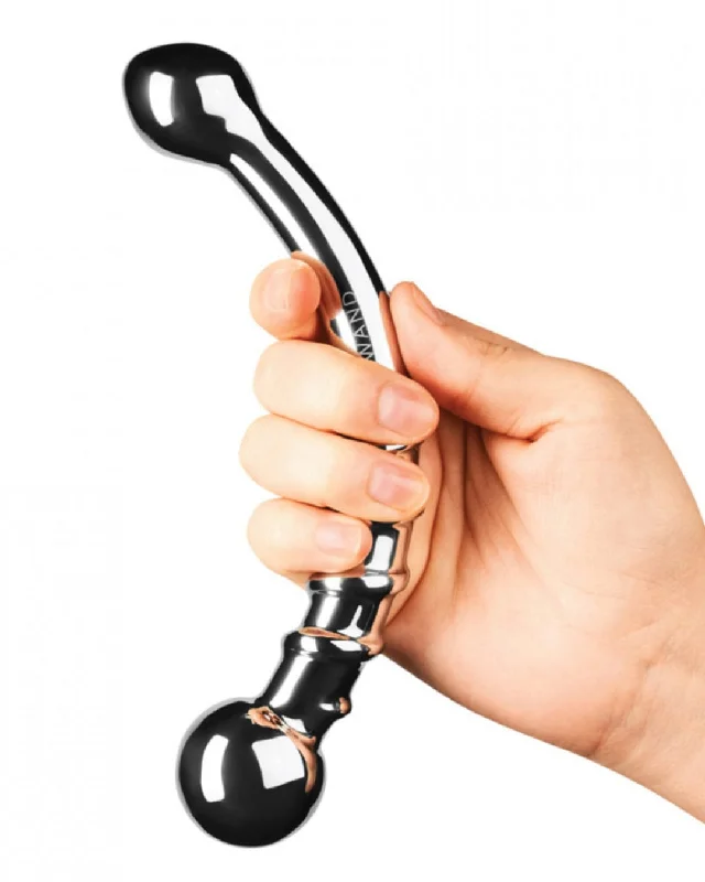 Le Wand Bow Double Ended Stainless Steel Dildo