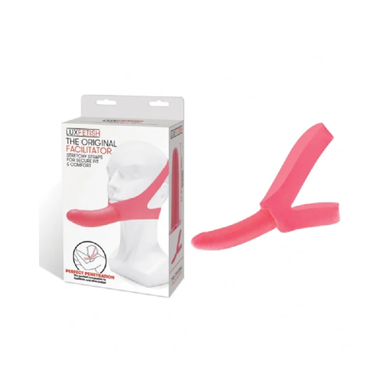 Lux Fetish The Original Facilitator Chin Strap-on - Pink