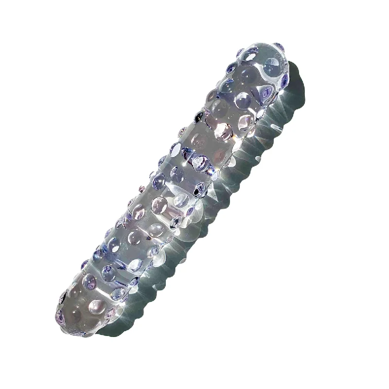 7" Nubby Glass Dildo