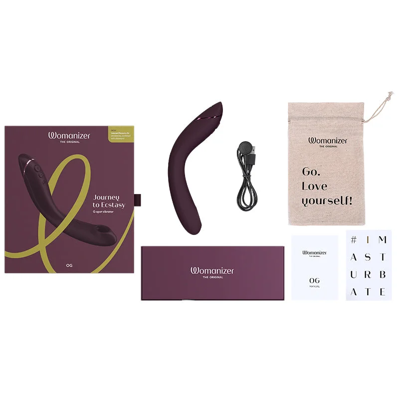 Womanizer OG G-Spot Pleasure Air Stimulator Aubergine