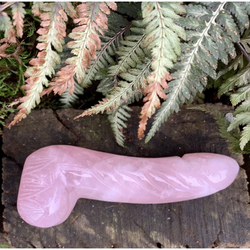 Xtra Large Rose Quartz Dildo