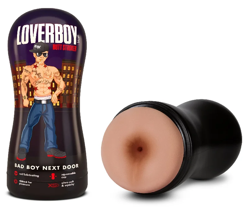 Loverboy - Bad Boy Next Door - Self Lubricating  Stroker - Beige