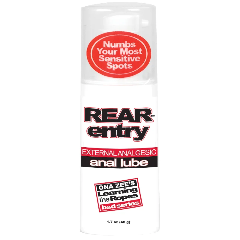 Rear Entry - Anal Lube - External Analgesic - 1.7  Oz. - Bulk