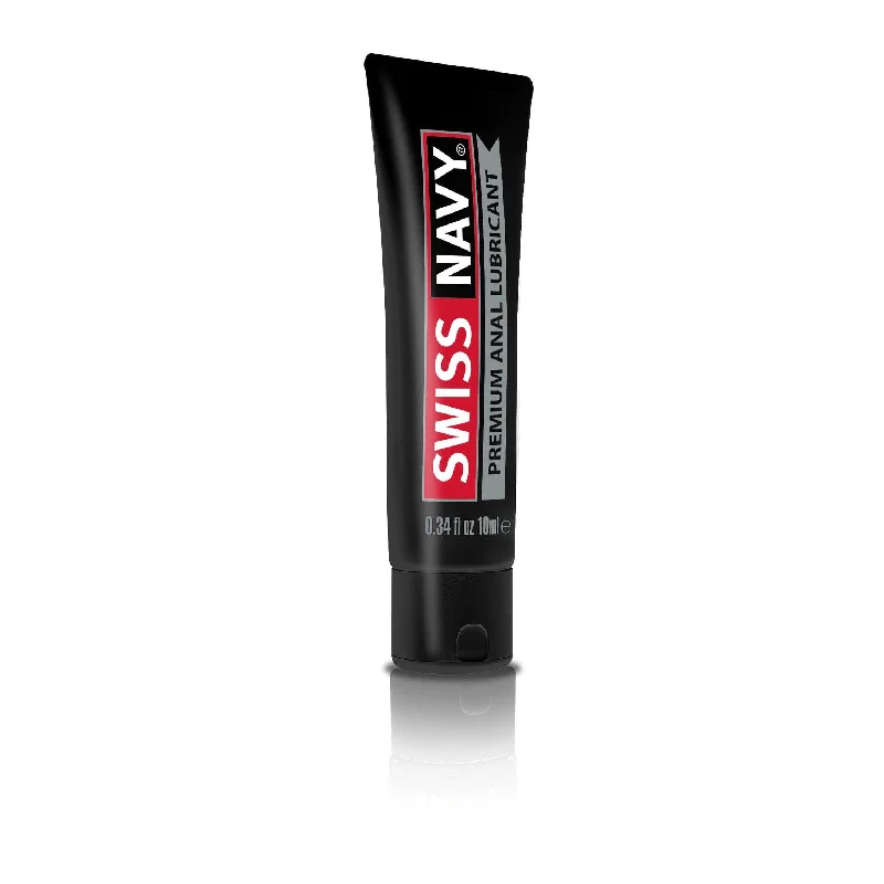 Swiss Navy Premium Silicone Anal Lubricant - 10ml