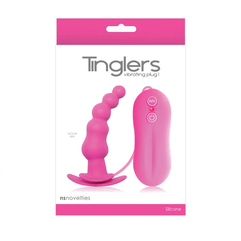 Tinglers I Vibrating Butt Plug- Pink