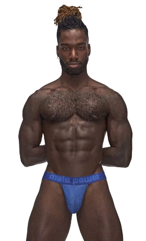 Sexagon Strappy Ring Jock - - Royal