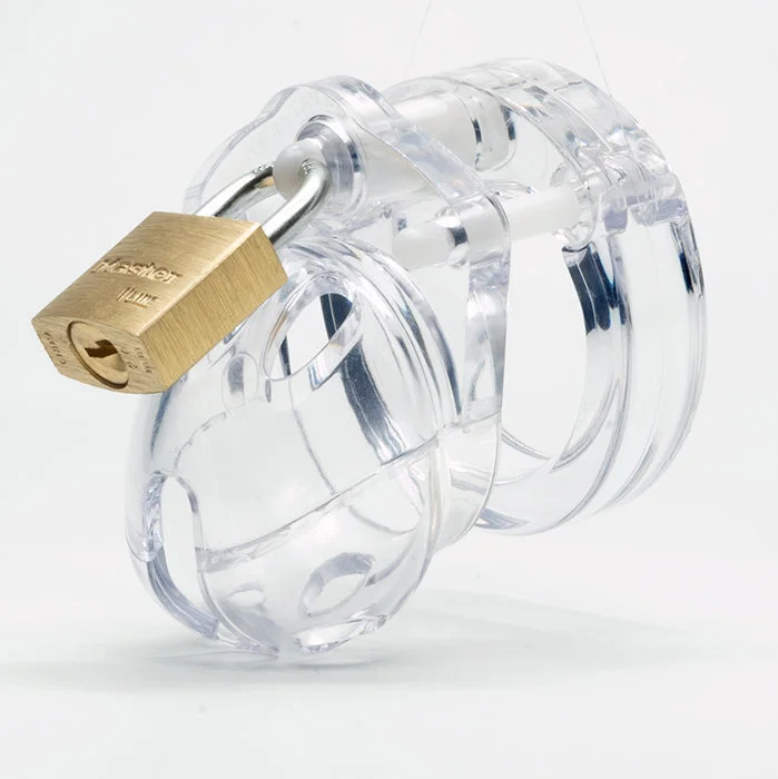 CB Mini Me Clear Male Chastity Cage Kit