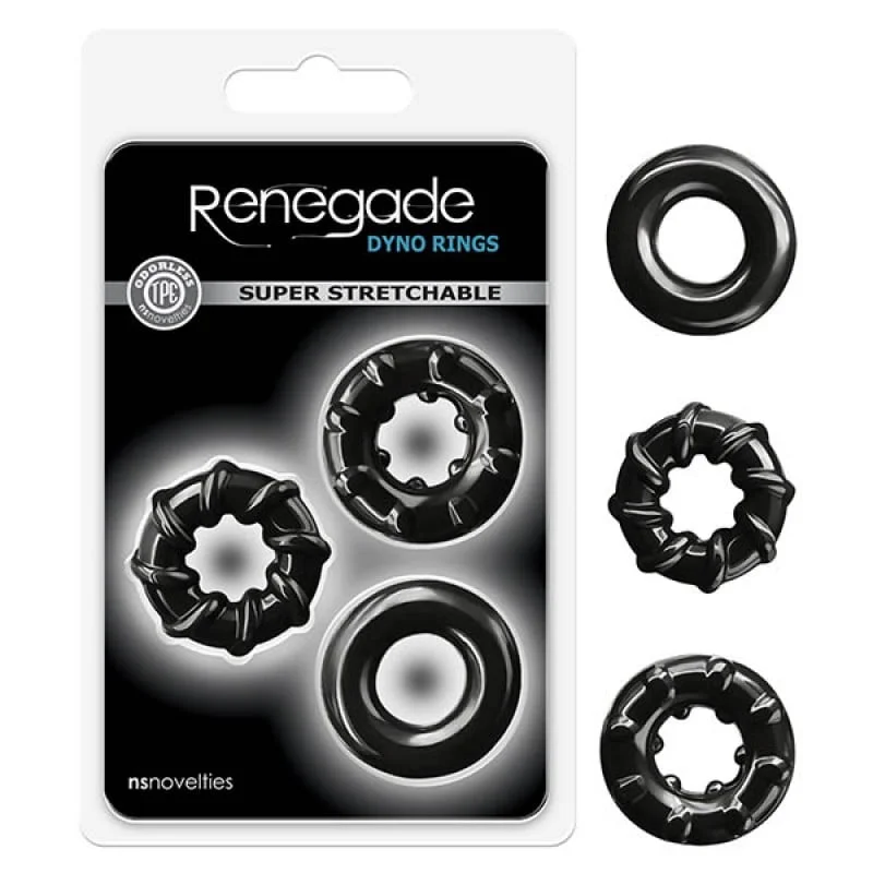 Renegade Dyno Cock Rings 3pk