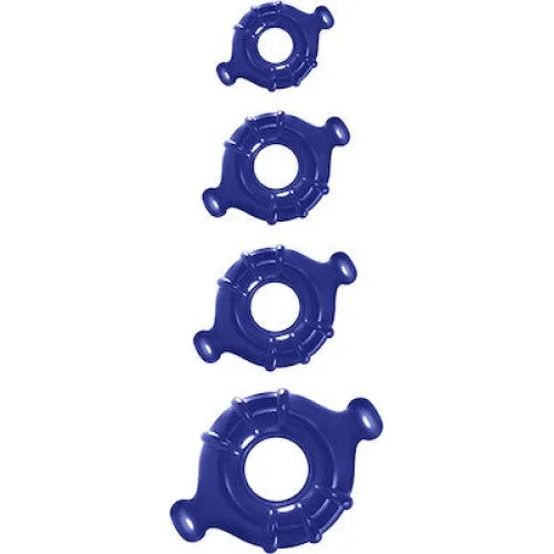 Ns Novelties Renegade Vitality Rings Blue