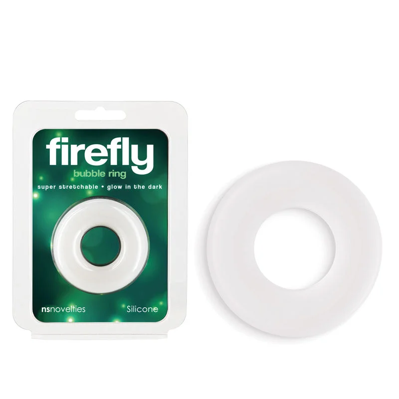 Firefly - Bubble Ring - Medium - Glow in Dark Medium Cock Ring