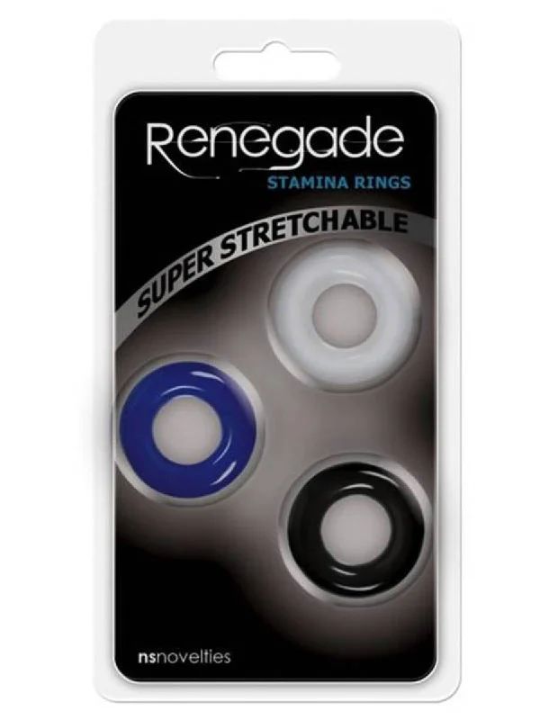 Renegade Stamina Cock Rings 3pk