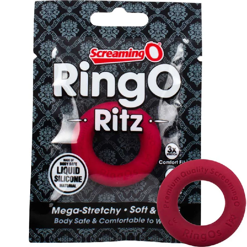 Screaming O RingO Ritz Mega Stretchy Liquid Silicone Cock Ring