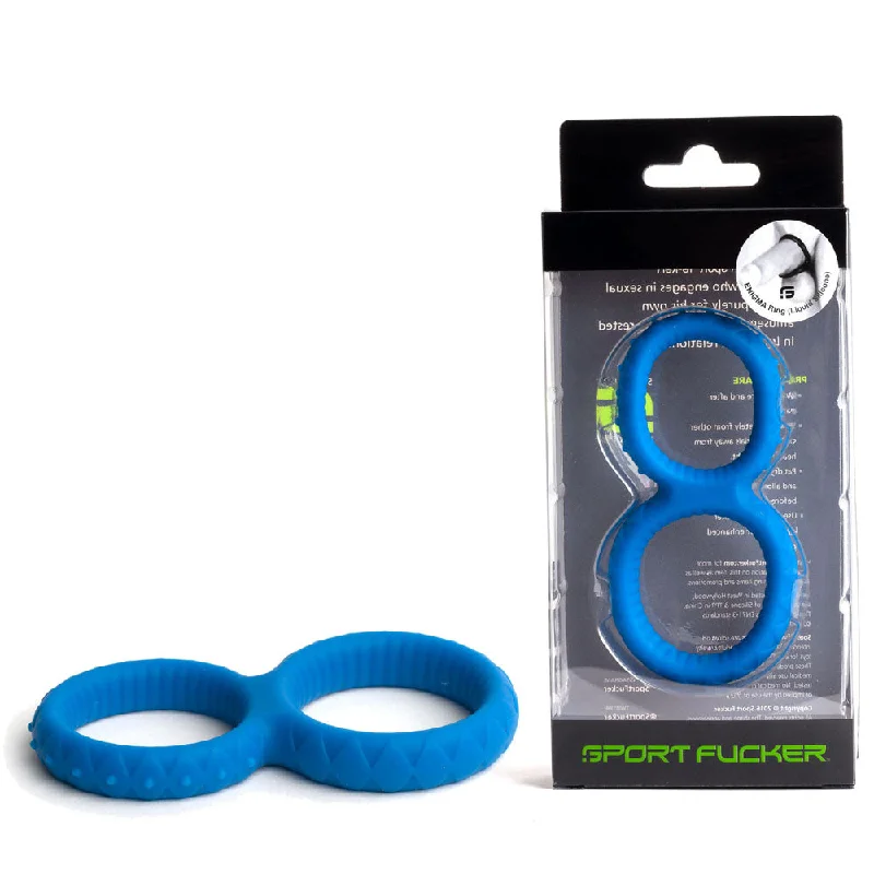 Sport Fucker Enigma Cock Ring Blue