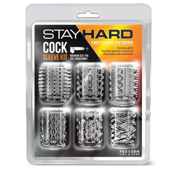 Stay Hard - Penis Sleeve Cock Ring Kit