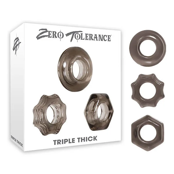 Zero Tolerance Triple Thick Cock Ring